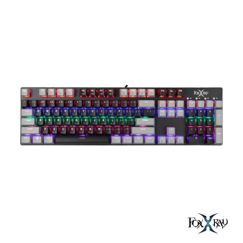 FOXXRAY渾沌戰狐機械電競鍵盤FXRHKM69