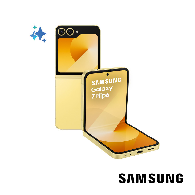 SAMSUNG Galaxy Z Flip6 12G/256G 晨曦黃SM-F7410ZYABRI